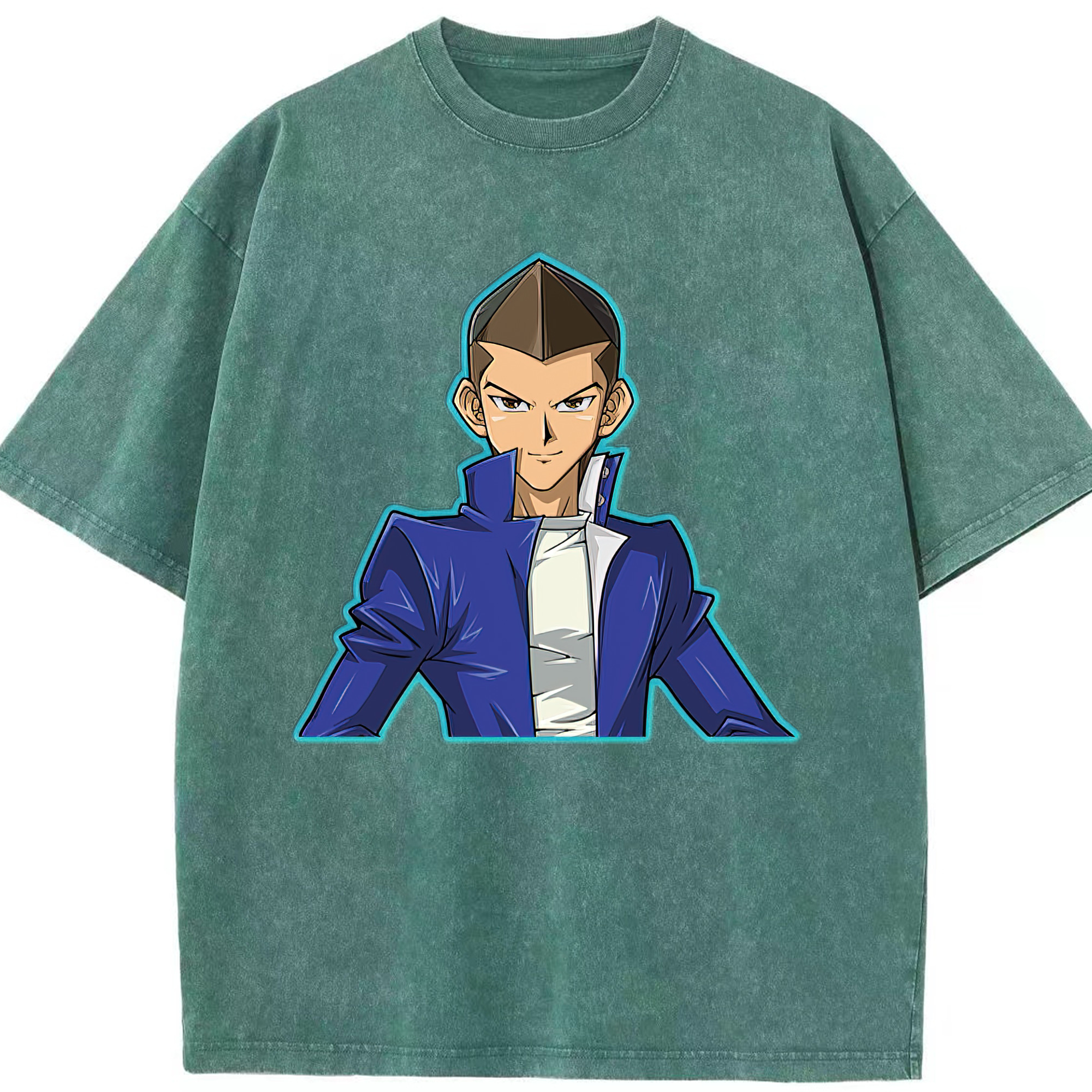（画像用） 遊☆戯☆王 Yu-Gi-Oh! 綿100% ヴィンテージ風 半袖Tシャツ（フロントプリント）